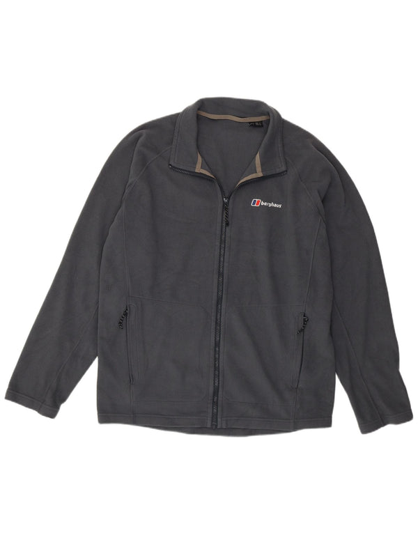 BERGHAUS Fleecejakke til mænd UK 40 Large Grå Polyester