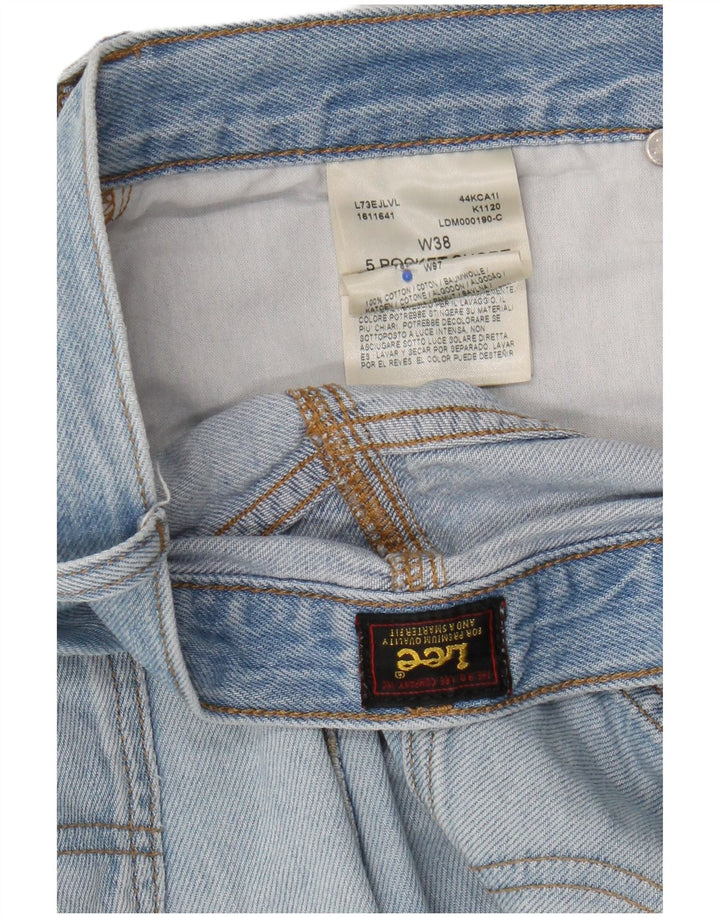 Lee Herre denimshorts W38 XL Blå Bomuld