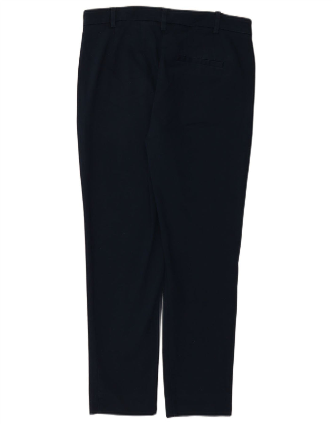 Marks & Spencer Dame Cropped Trousers UK 10 Small W30 L25 Navy Blue