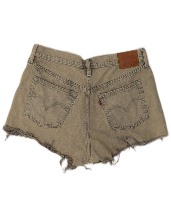Levi's Womens 501 denimshorts W30 mellemgrå