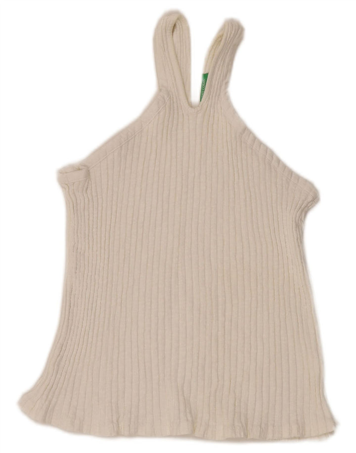 Benetton Dame Cami Top UK 6 XS Hvid