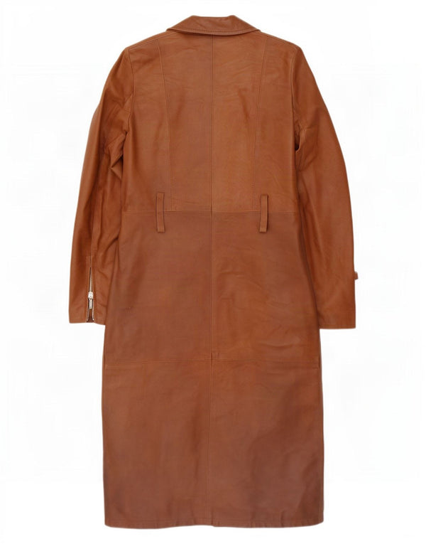 Vintage læderfrakke til kvinder IT 44 Medium Brun