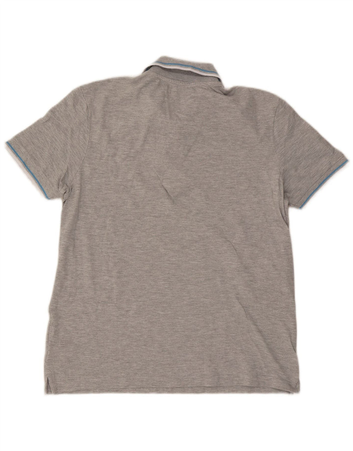 Diadora herre poloshirt XL grå bomuld
