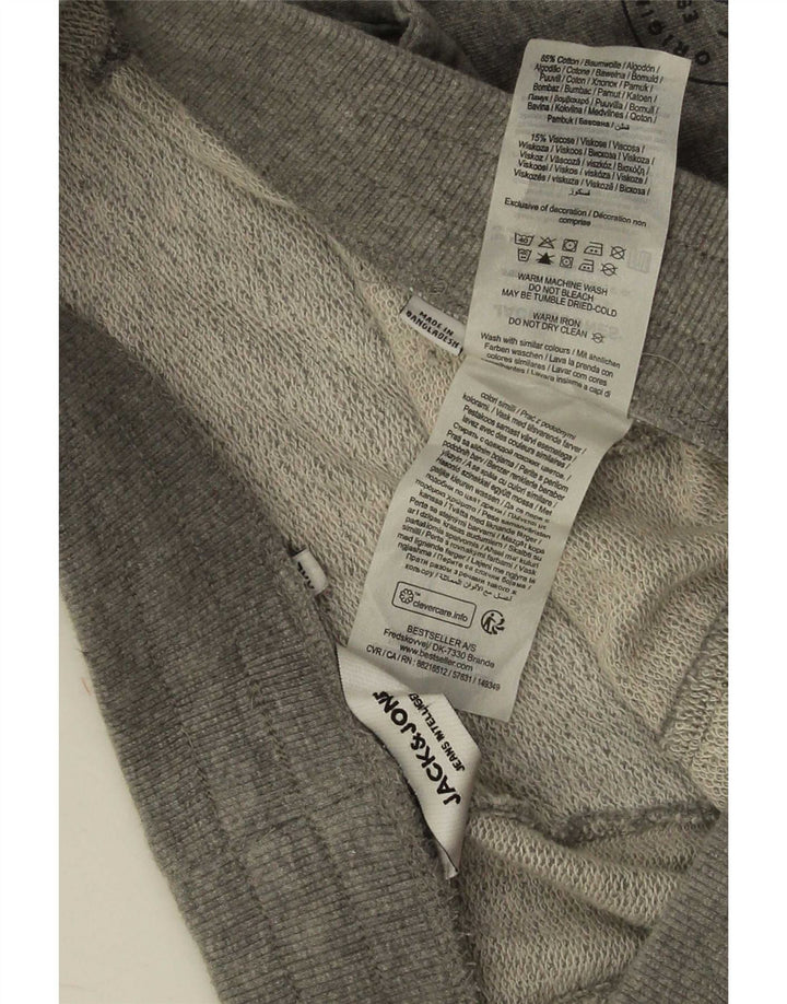 Jack & Jones Sportsshorts til mænd 2XL Grå Flecked Bomuld