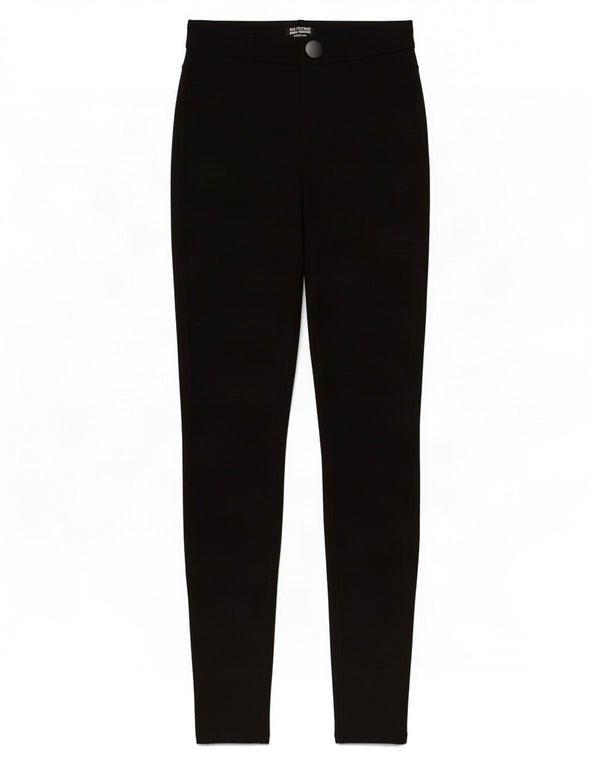 Zara Dame Trafaluc High Waist Leggings UK 10 Small Black