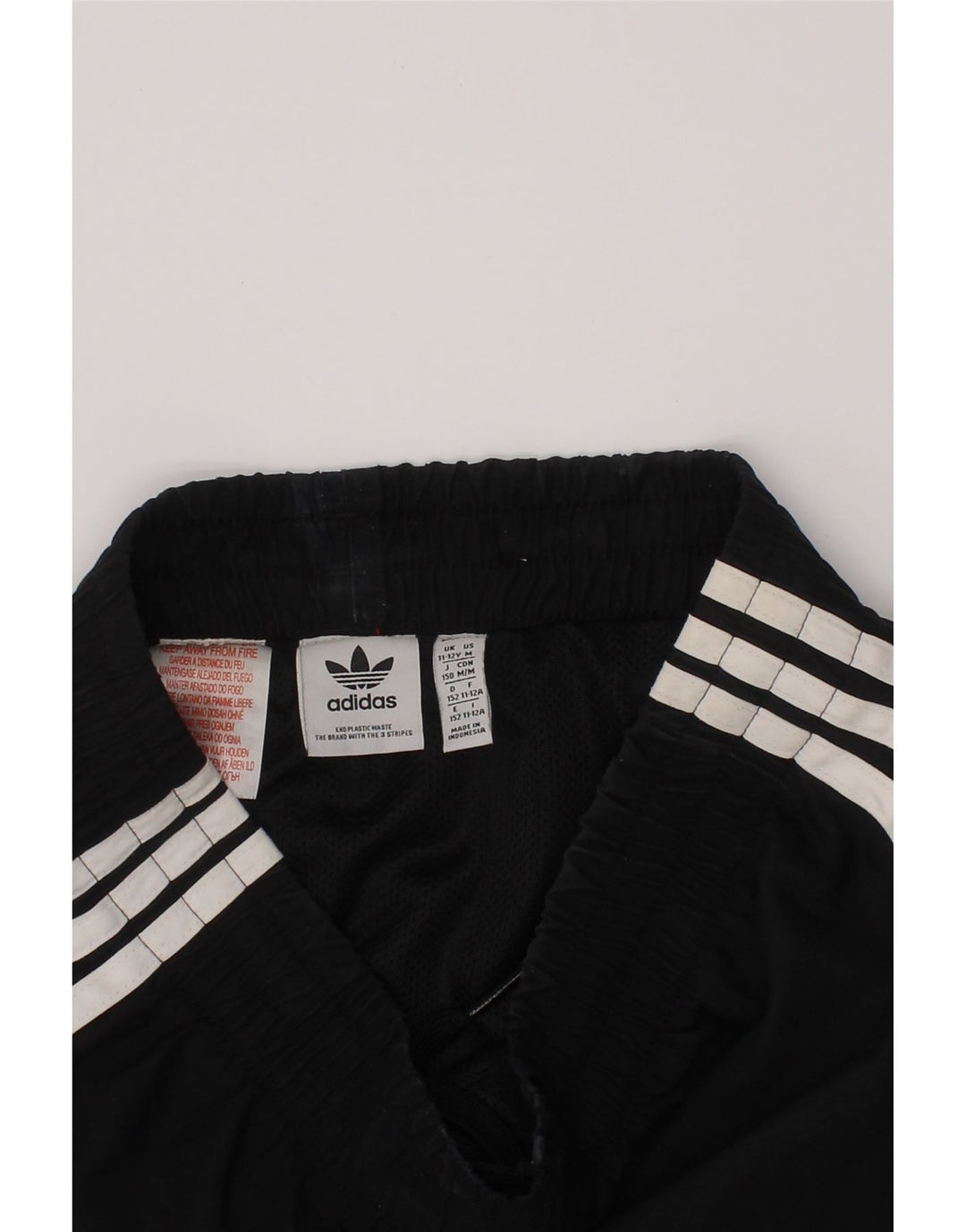 ADIDAS Aeroready Sportsshorts til drenge 11-12 år Sort polyester