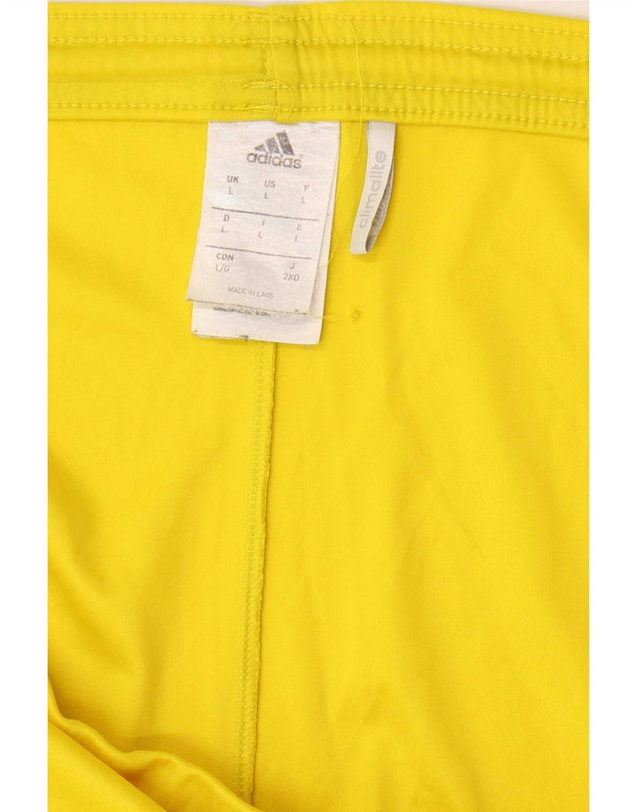 Adidas Herre Sportshorts Store Gulstribede Polyester