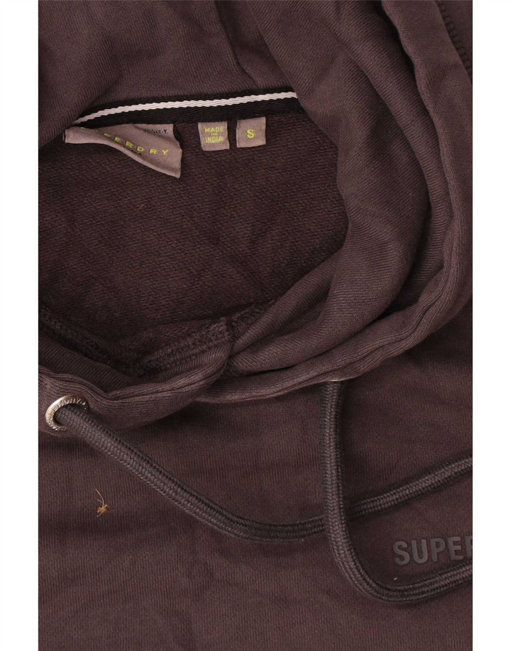 Superdry Hættetrøje til mænd, lille grå bomuld