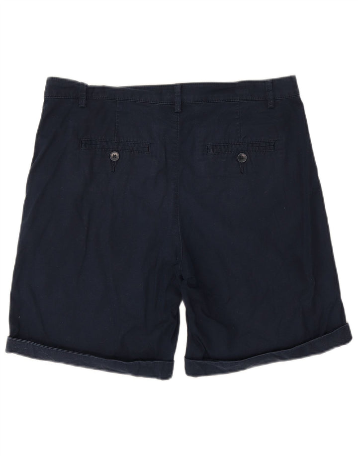 BENETTON chinoshorts til kvinder W32 store marineblå