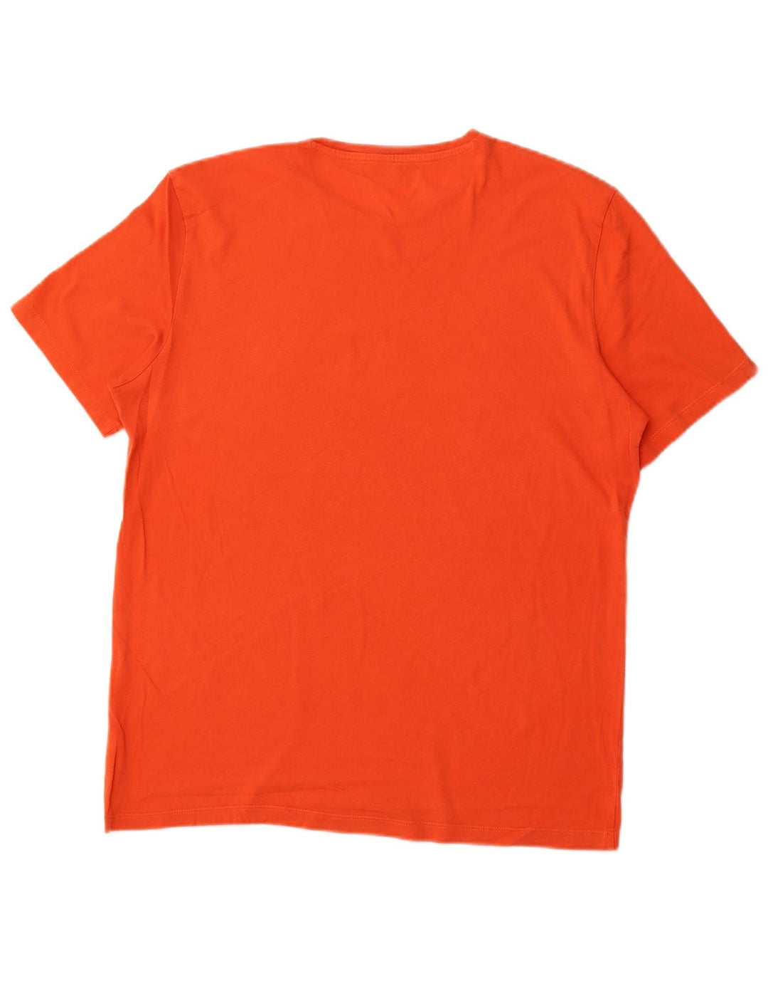 CALVIN KLEIN Herre Grafisk T-Shirt Top Stor Orange