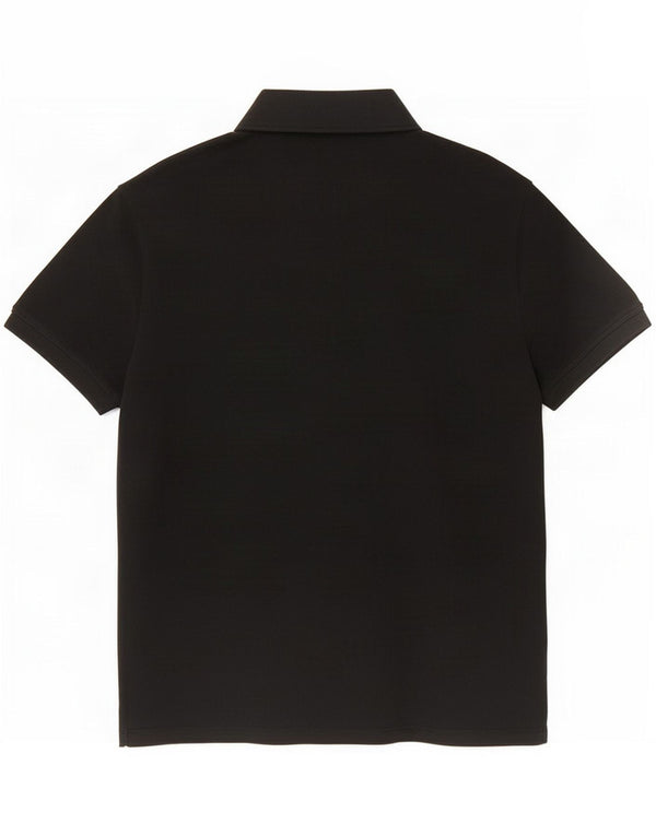 Trussardi Dame Polo Shirt UK 20 2XL Sort Bomuld
