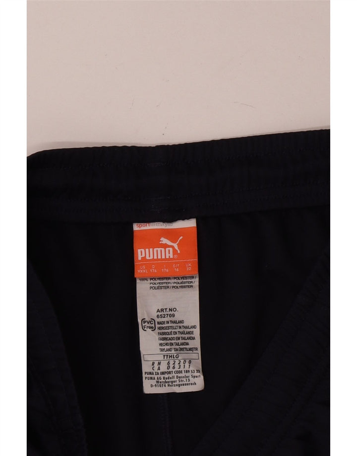 Puma drenge sportsshorts 15-16 år marineblå polyester