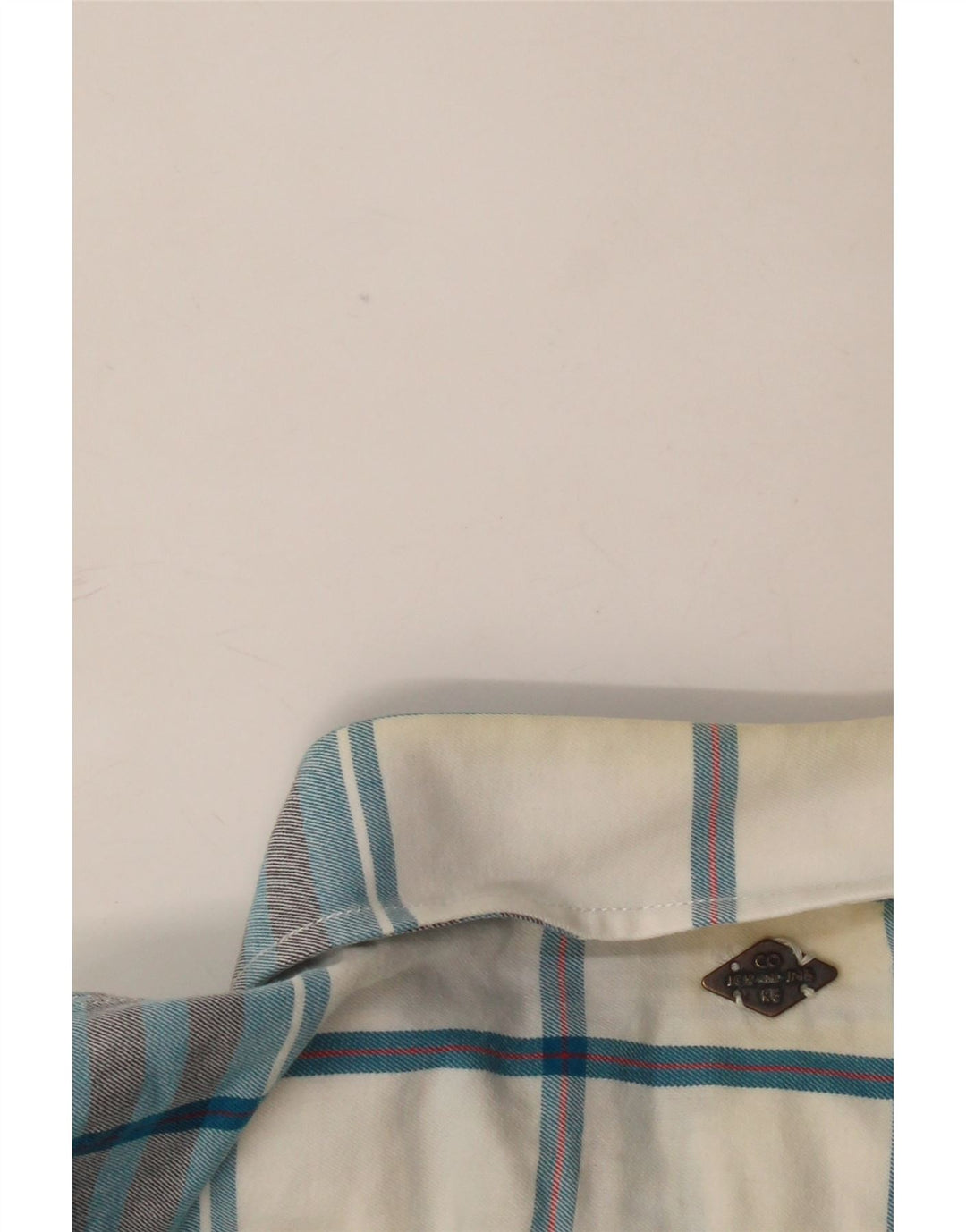 Jack & Jones herreskjorte stor blå ternet bomuld