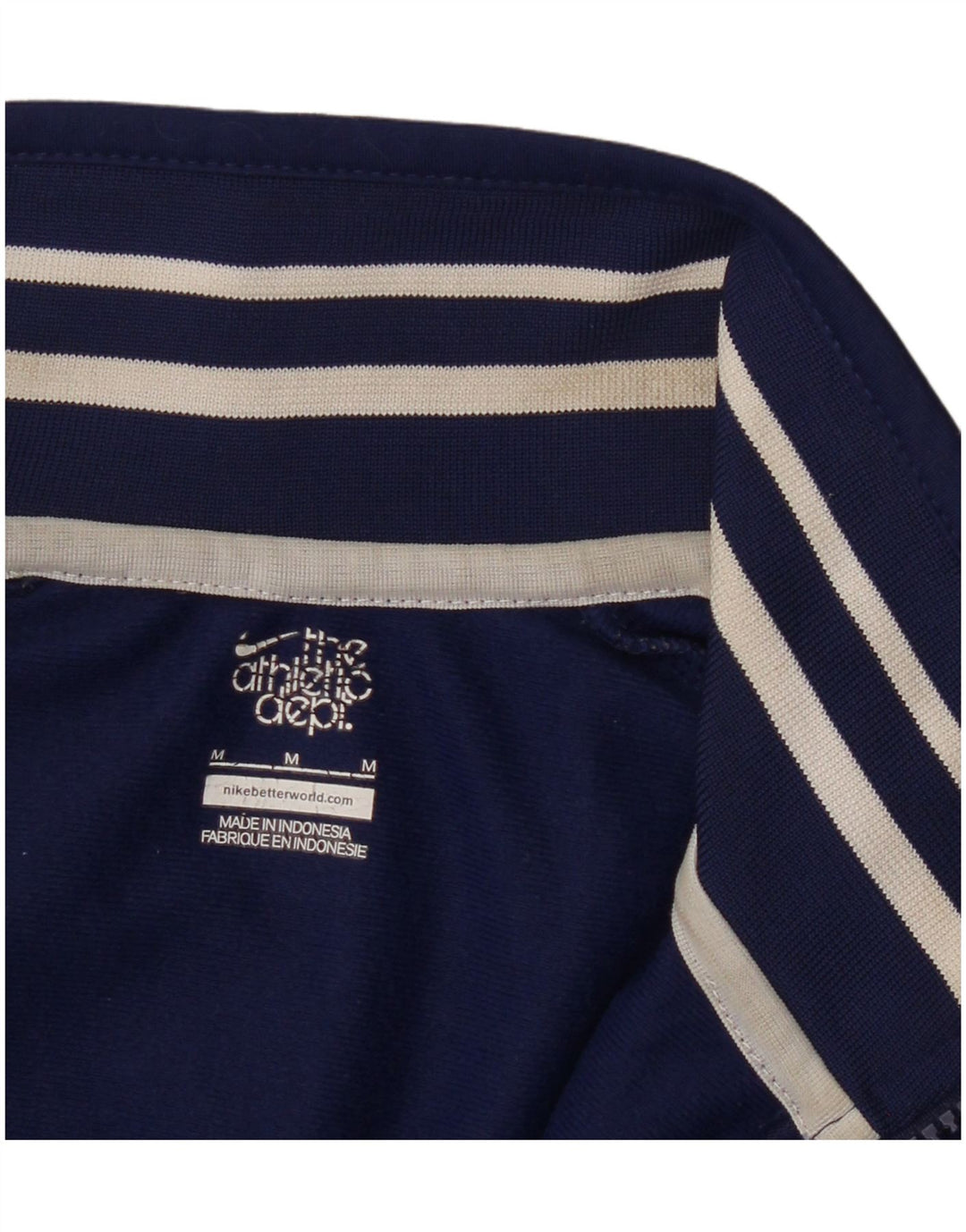 Nike Grafisk træningsdragt topjakke til kvinder UK 12 Medium Navy Blue