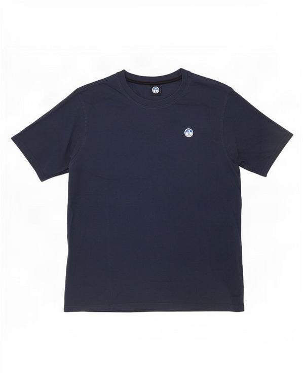 North Sails Herre T-Shirt Top 2XL Marineblå Bomuld