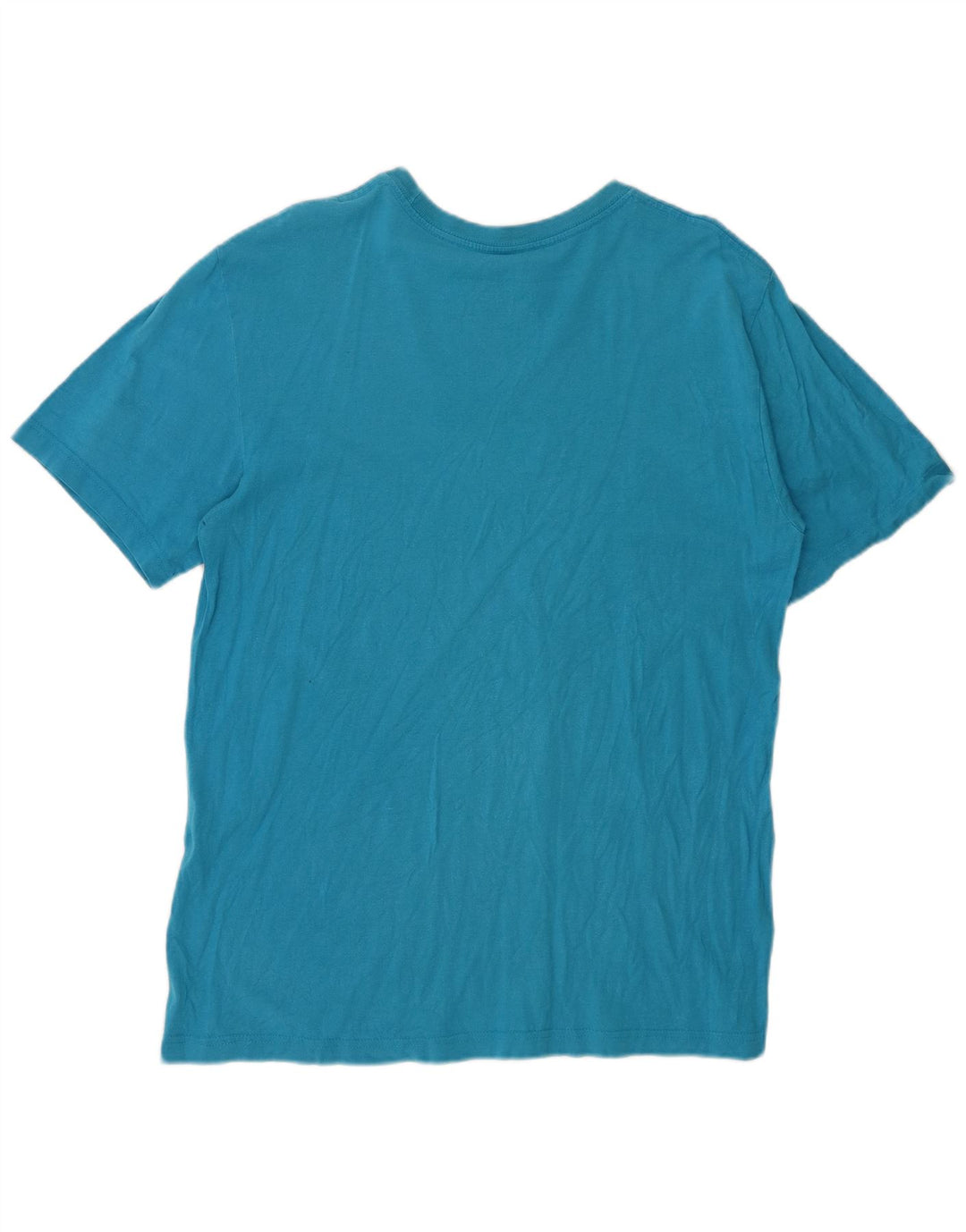 NIKE Herre Regular Fit grafisk T-shirt Top Stor Blå