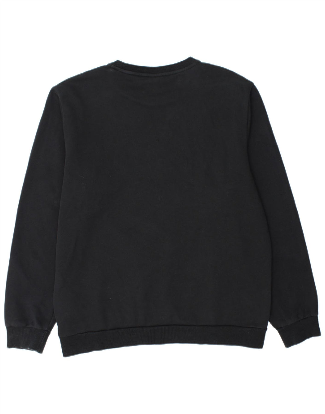 Puma Herre Grafisk Sweatshirt Jumper Stor Sort Bomuld