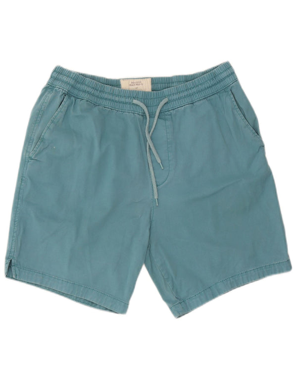 Hollister Herre Chino Shorts Large W34 Blå Bomuld