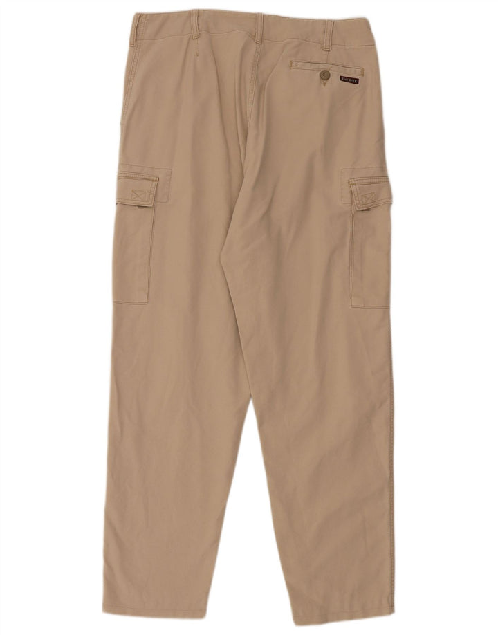 Energie Herre Straight Cargo Bukser W34 L32 Beige Bomuld