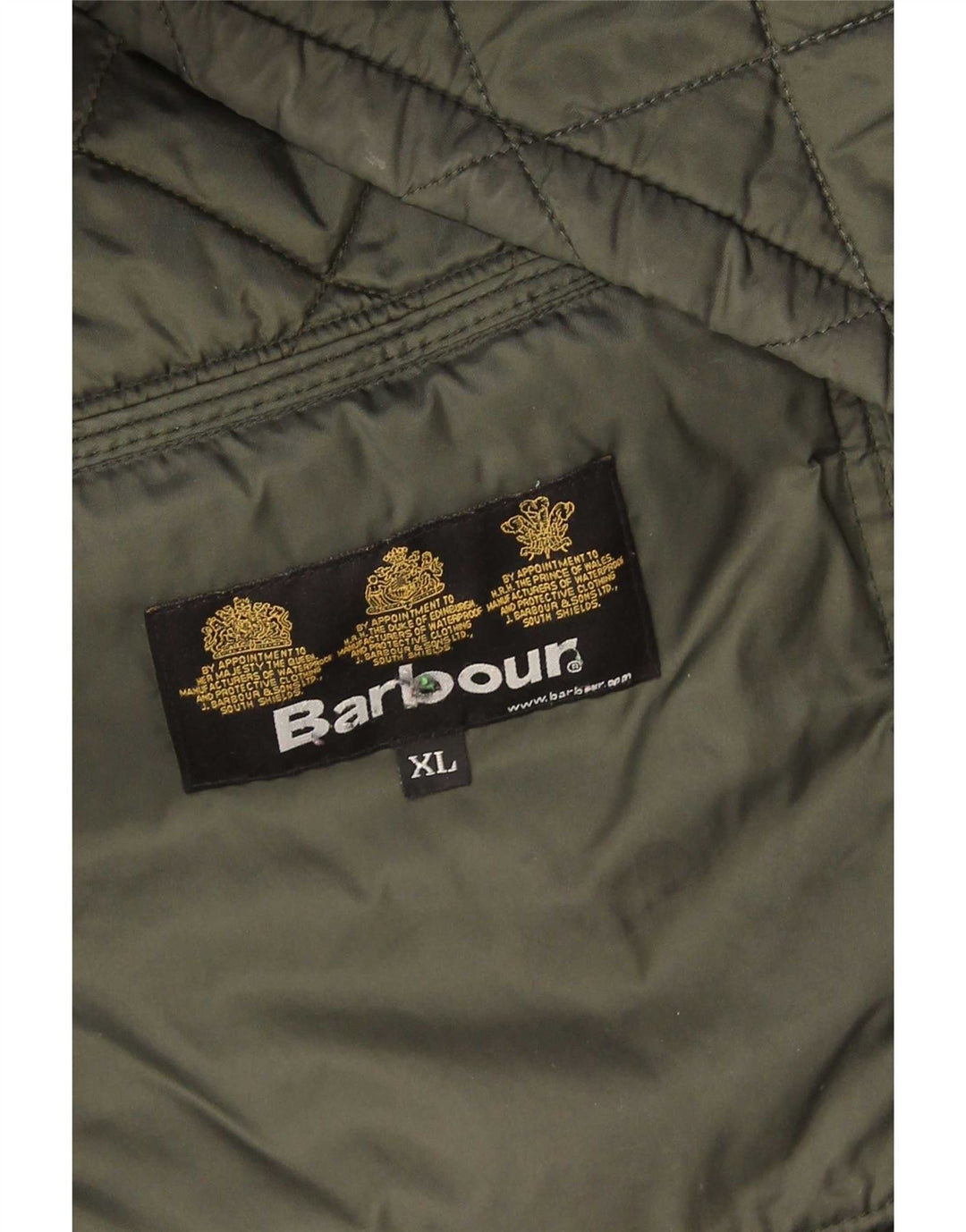 Barbour Herre quiltet jakke UK 42 XL Grøn