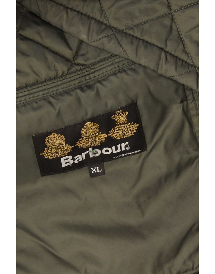 Barbour Herre quiltet jakke UK 42 XL Grøn