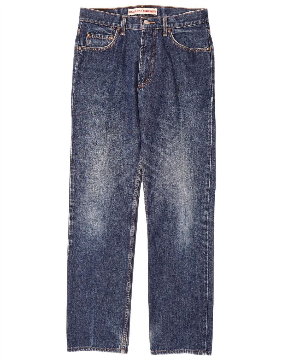 Carrera Straight Jeans til mænd W32 L33 Blå