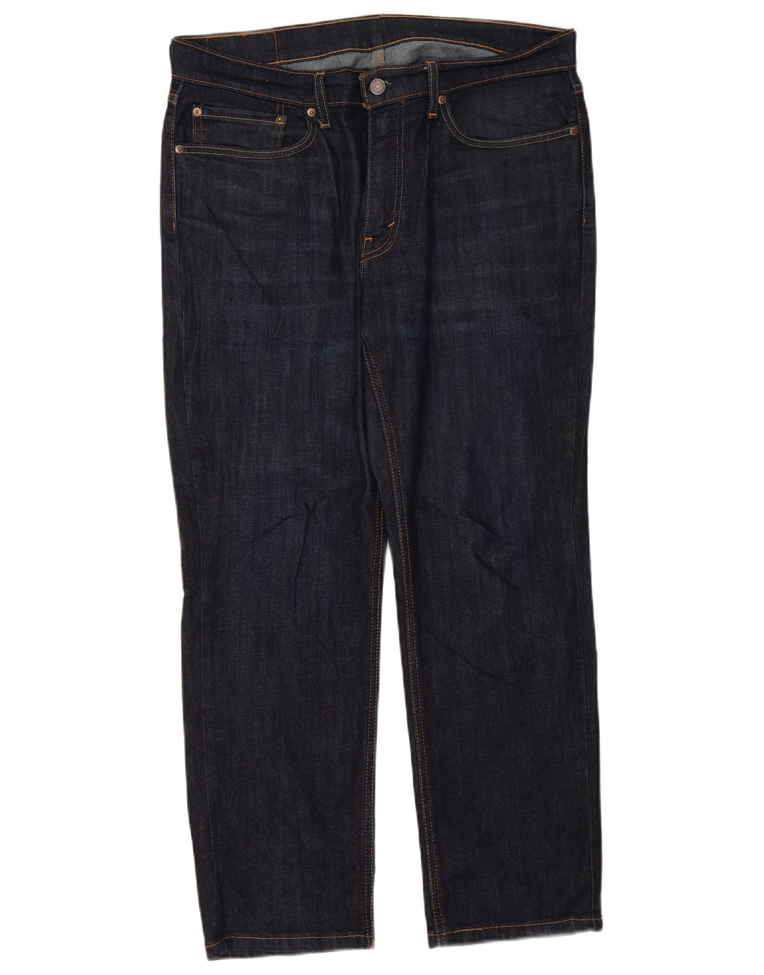 Levi's Herre 541 Straight Jeans W34 L30 Marineblå Bomuld