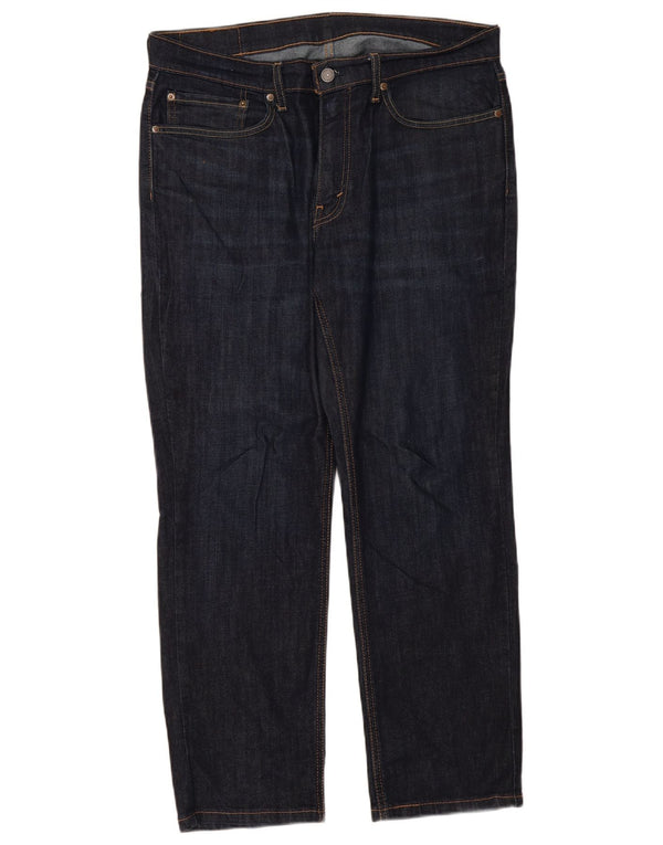 Levi's Herre 541 Straight Jeans W34 L30 Marineblå Bomuld