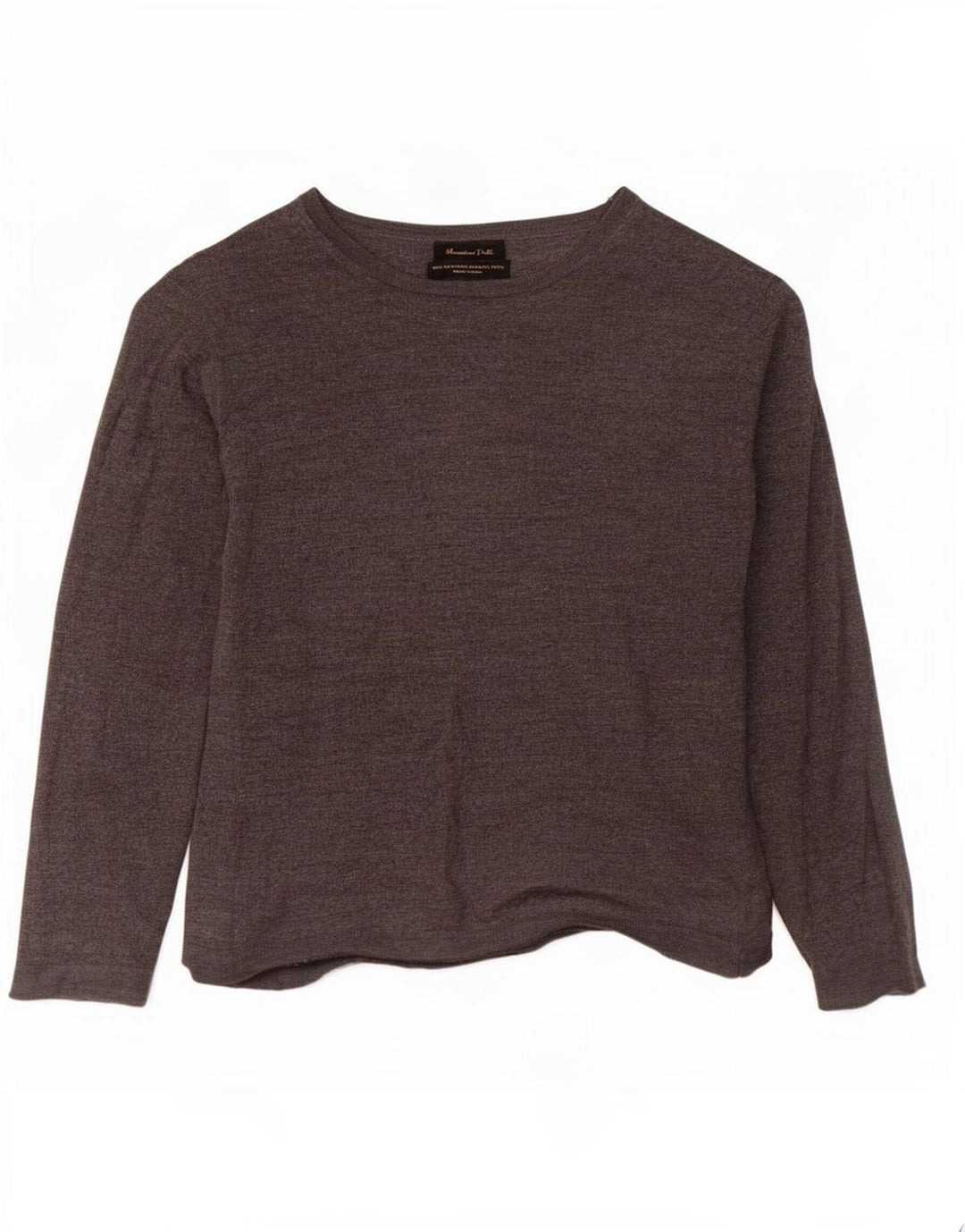 Massimo Dutti piger bådhalstrøje 7-8 år grå uld