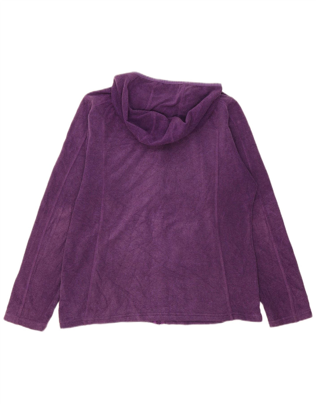 Mountain Warehouse Dame Hættetrøje Sweater UK 16 Stor Lilla Polyester