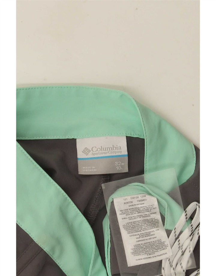 Columbia Badeshorts til mænd mellemgrå Colourblock Polyester