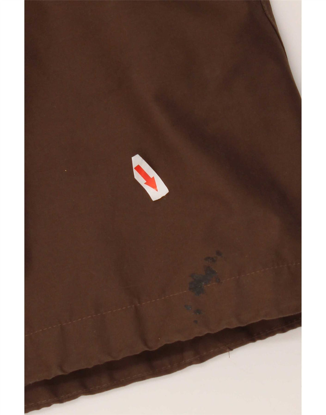 Jack Wolfskin Dame Hooded Parka Jacket UK 16 Large Brown Polyester