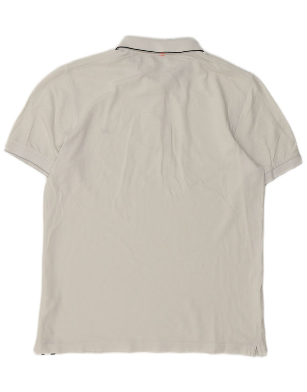 Sun68 Herre poloshirt Medium hvid bomuld