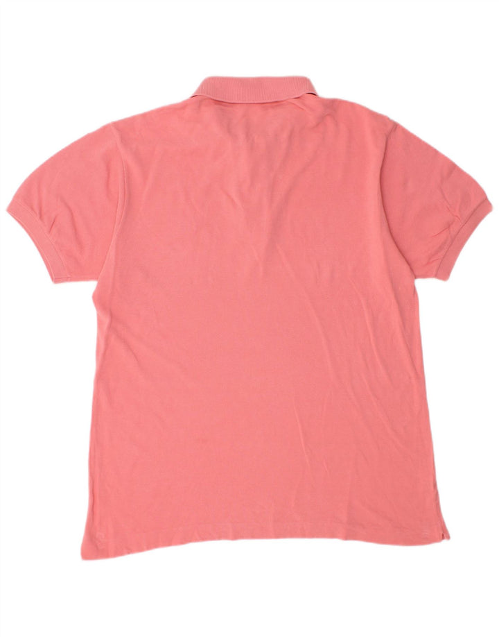 Lacoste herre poloshirt størrelse 4 Medium Pink bomuld