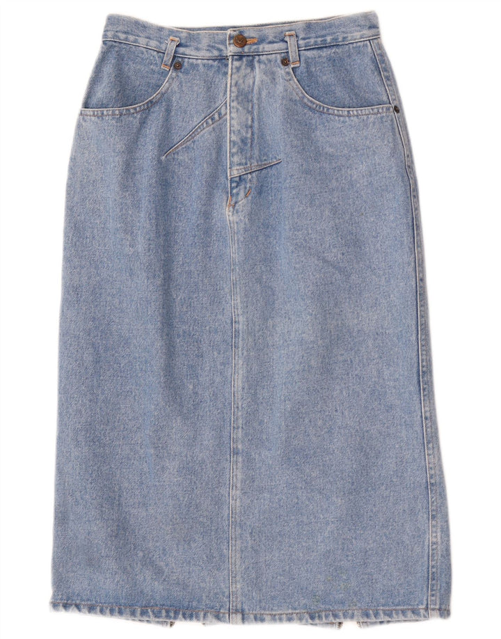 Revanche Dame Denim Nederdel W26 Lille Blå