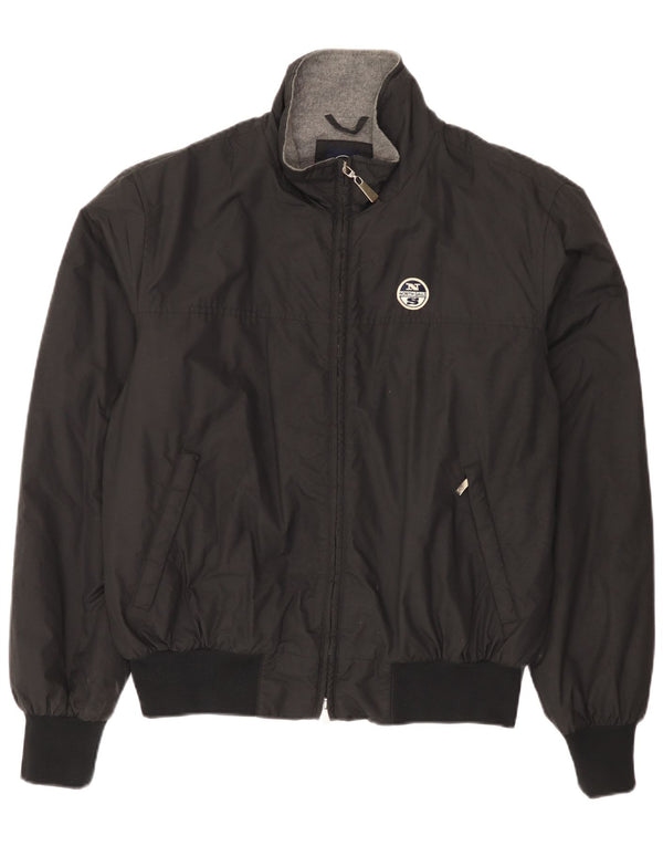 North Sails Herre Bomber Jacket UK 42 XL Sort Polyamid