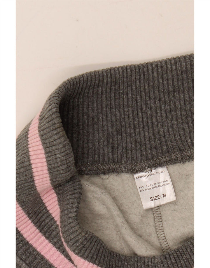 Sergio Tacchini Dame træningsdragt Bukser UK 14 Medium Grey Bomuld