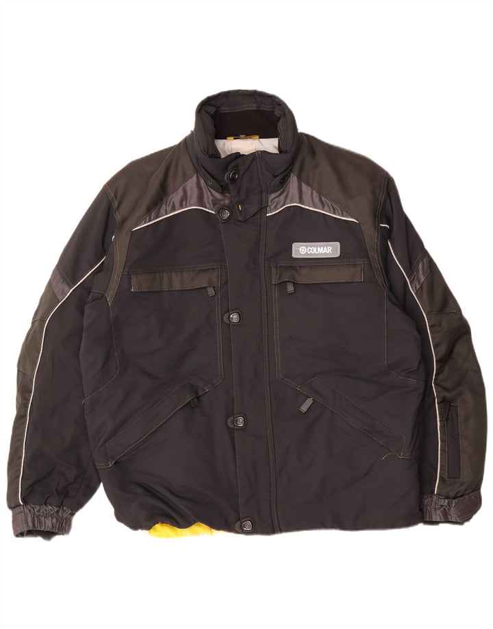 COLMAR Vindjakke til mænd EU 50 Medium Sort Colourblock Polyamid