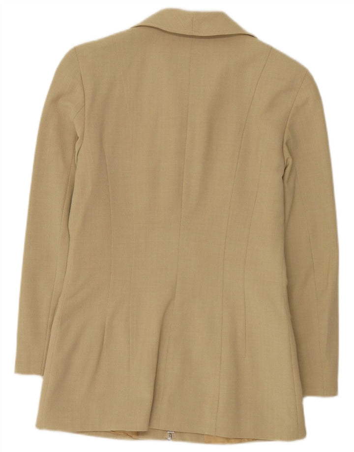 Marc Aurel Dame Blazerjakke med fuld lynlås IT 36 XS Gul Polyester