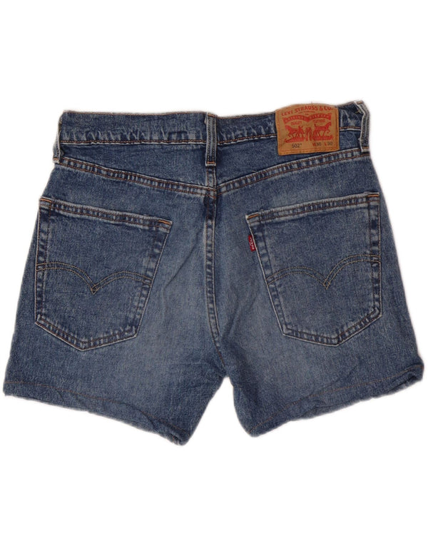 LEVI'S Herre 502 denimshorts W30 Medium Blue Bomuld