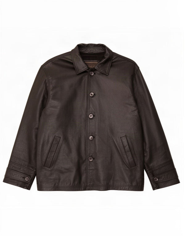 Vintage herre læderjakke UK 40 Large Black