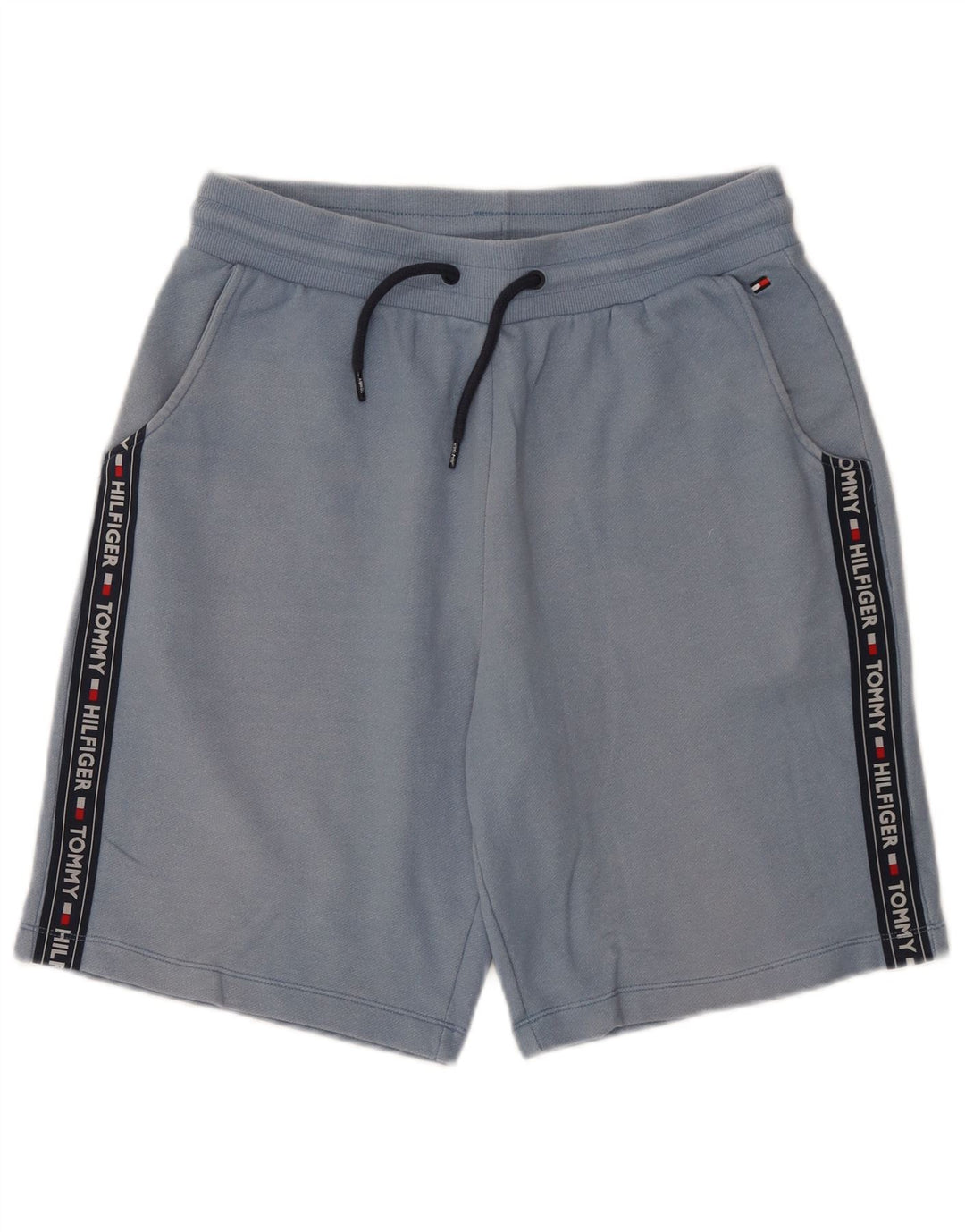 Tommy Hilfiger Herre grafiske sportsshorts Store blå bomuld