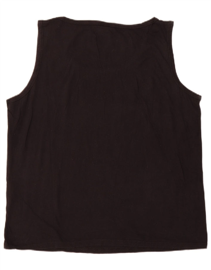 UMBRO Damevest Top UK 18 XL Sort Bomuld