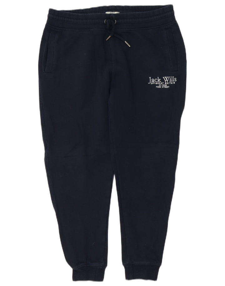JACK & JONES Herre grafiske træningsdragt Bukser Joggers Medium Navy Blue