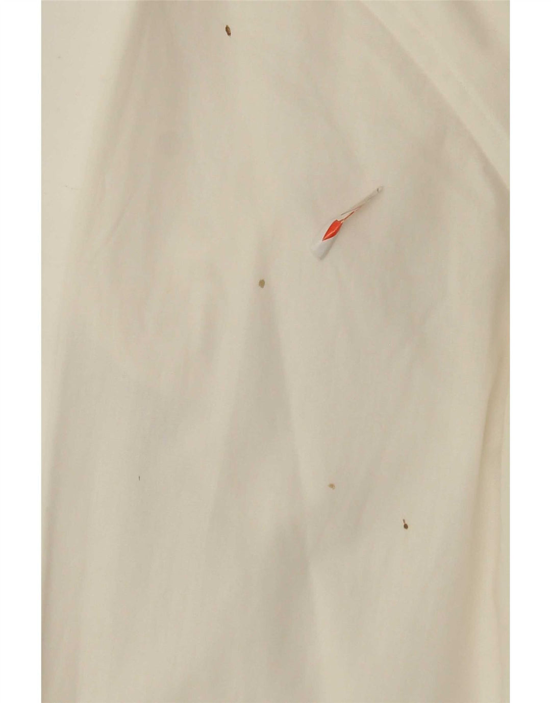 Tommy Hilfiger Herre skræddersyet figursyet skjorte størrelse 40 15 3/4 Medium Off White