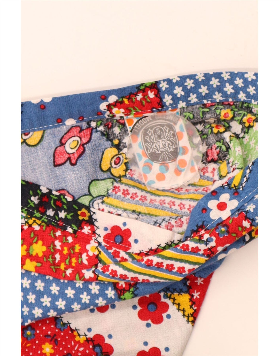 Konfetti-Modell Dame Midi Nederdel Medium W30 Flerfarvet Patchwork