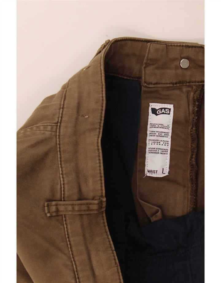 Gas Herre joggers Cargo Bukser Large W34 L29 Beige