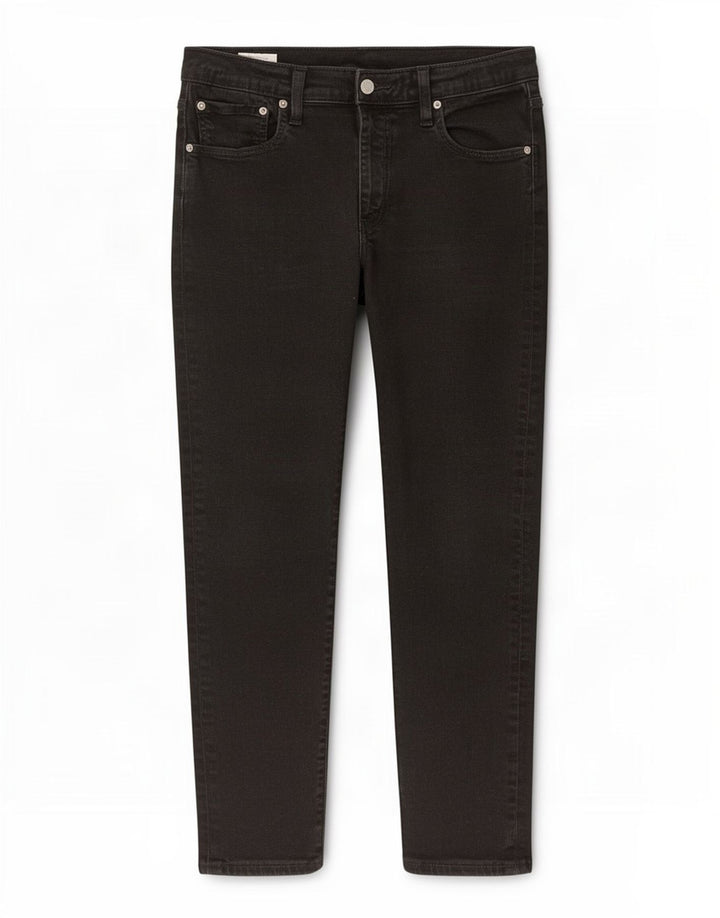 Levi's Slim Jeans til kvinder W32 L27 sort bomuld