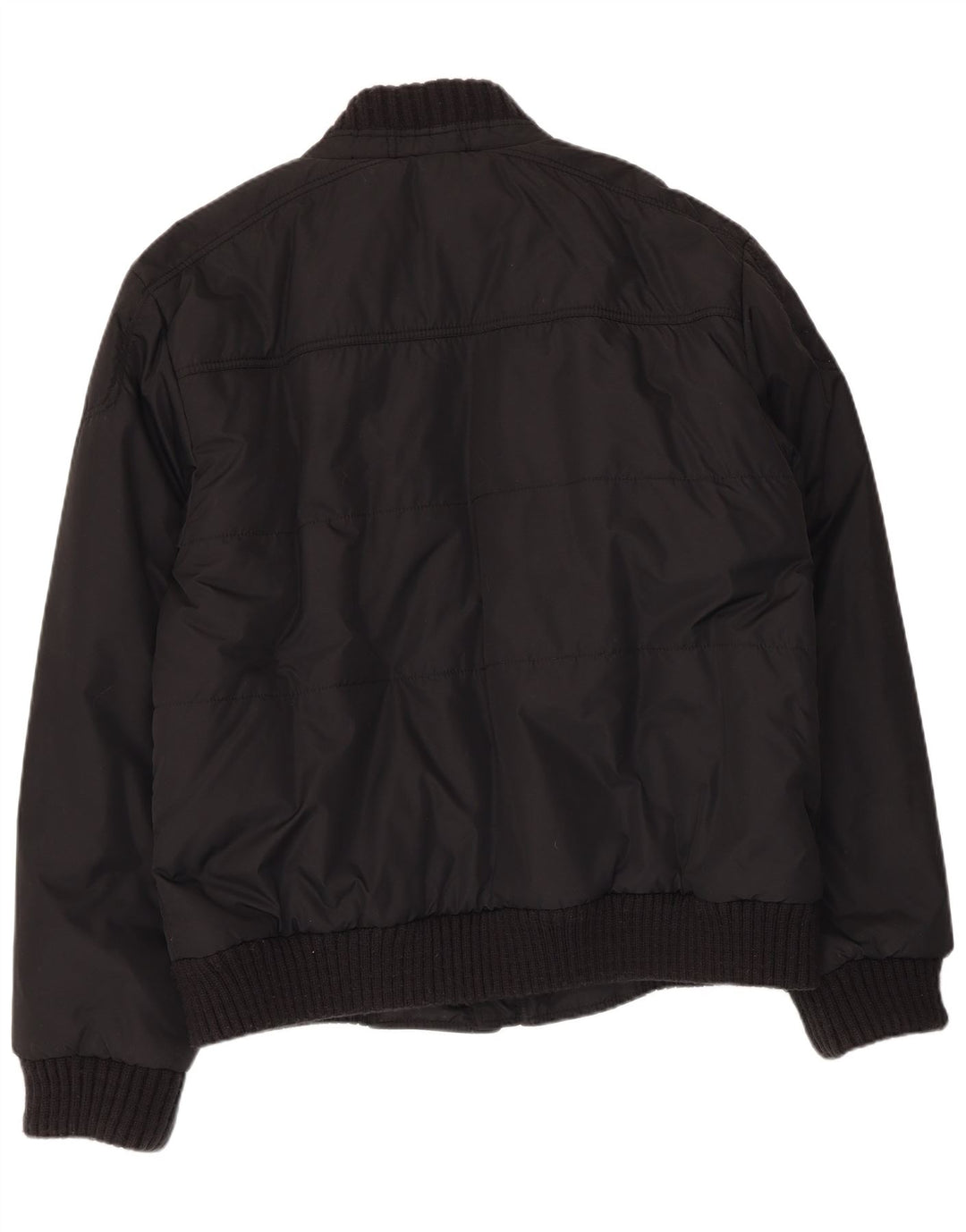 Tommy Hilfiger Herre Bomber Jacket UK 44 2XL Sort Nylon