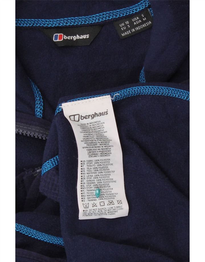 Berghaus Fleecejakke til kvinder UK 10 Lille marineblå polyester